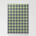 Small Blocks - Spring Green and Grays Stationery Card Gallery Image 2
