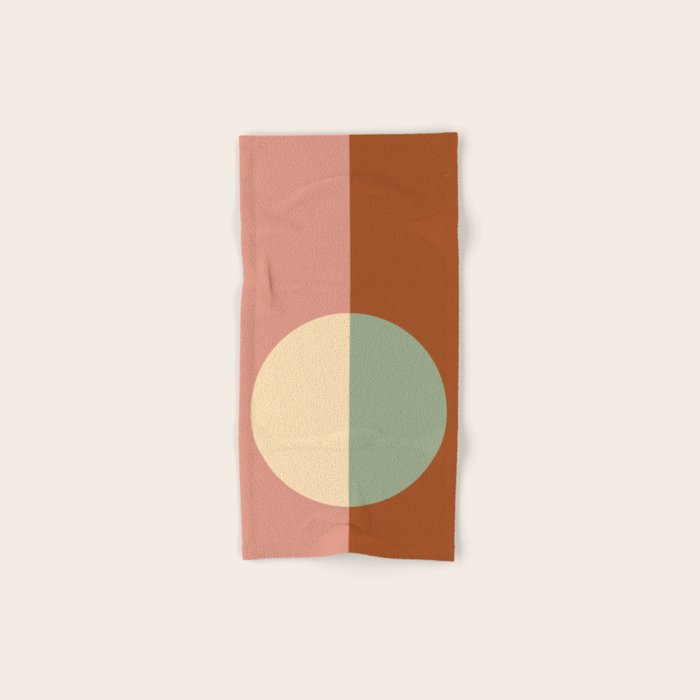 Color Block Abstract XXIV Bath Towel Gallery Image 1