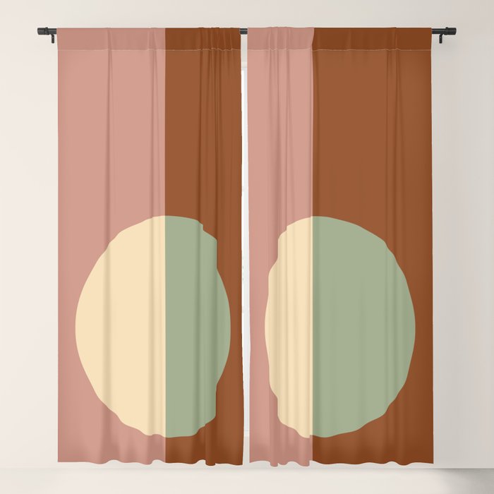 Color Block Abstract XXIV Window Curtain Gallery Image 5