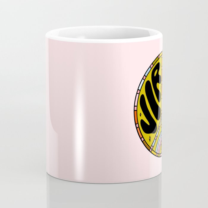 Virgo Peace Sign Coffee Mug Gallery Image 4