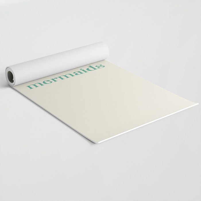 Let's Be Mermaids Yoga Mat Gallery Image 2
