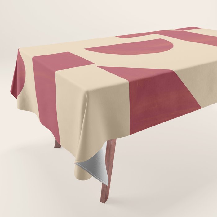 Minimalist 134 Tablecloth Gallery Image 1