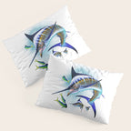Marlin and Mahi Mahi Pillow Sham Gallery Image 3