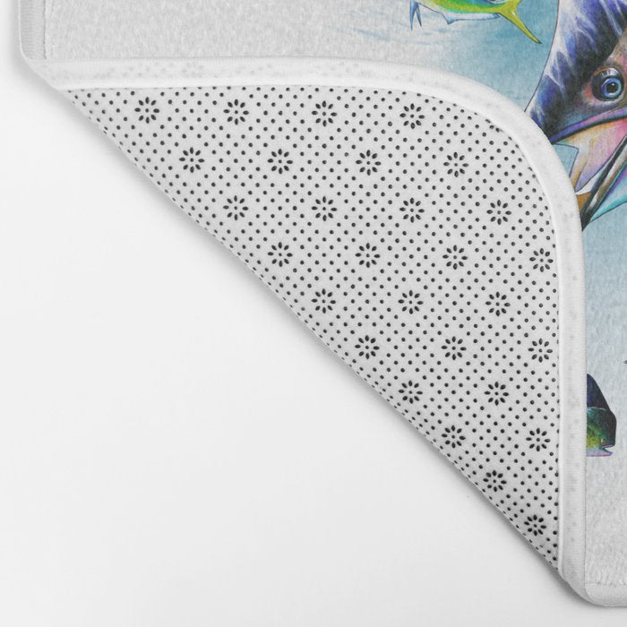 Marlin and Mahi Mahi Bath Mat Gallery Image 2