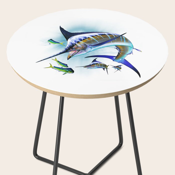 Marlin and Mahi Mahi Side Table Gallery Image 2