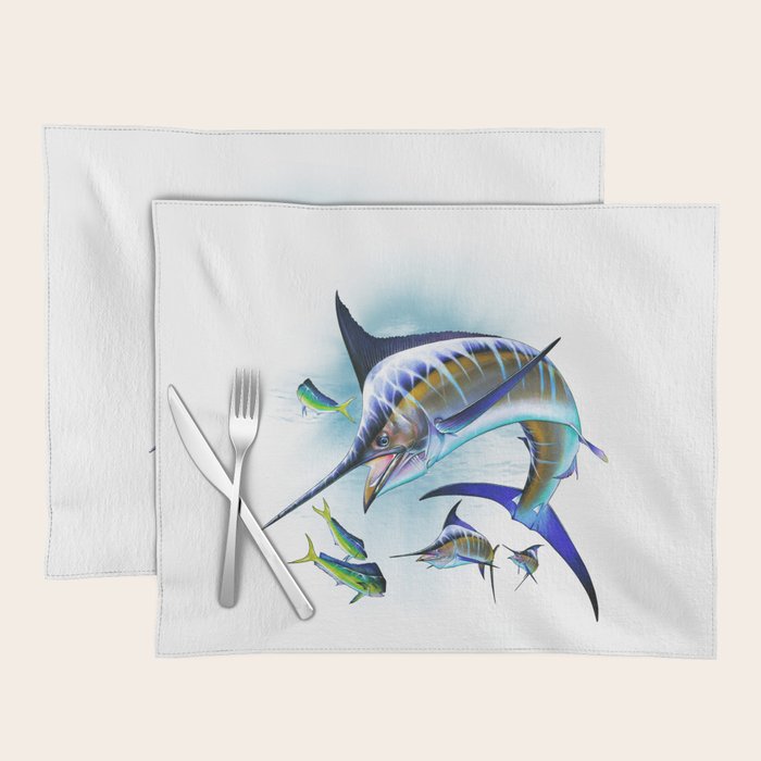 Marlin and Mahi Mahi Placemat Gallery Image 1