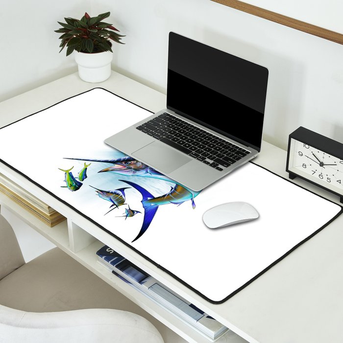 Marlin and Mahi Mahi Desk Mat Gallery Image 2