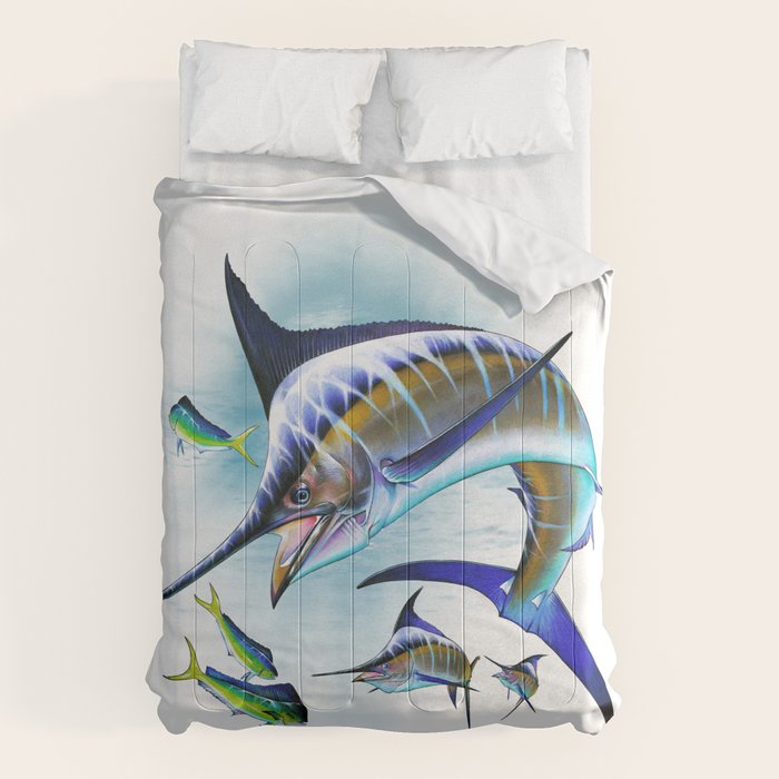 Marlin and Mahi Mahi Comforter Gallery Image 1