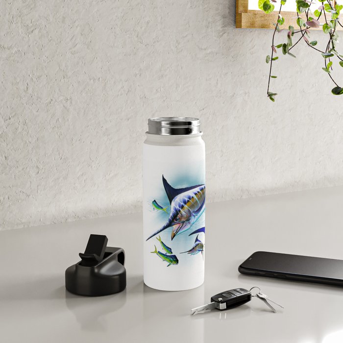 Marlin and Mahi Mahi Water Bottle Gallery Image 4