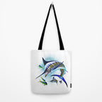 Marlin and Mahi Mahi Tote Bag Gallery Image 2
