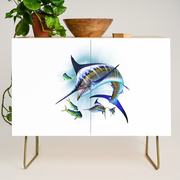 Marlin and Mahi Mahi Credenza Gallery Image 1