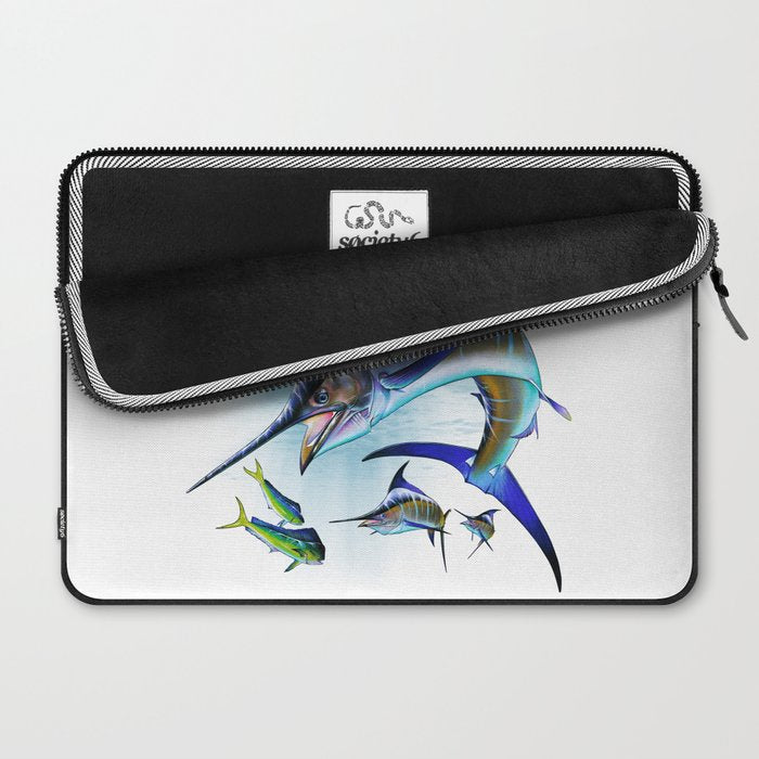 Marlin and Mahi Mahi Laptop Sleeve Gallery Image 2
