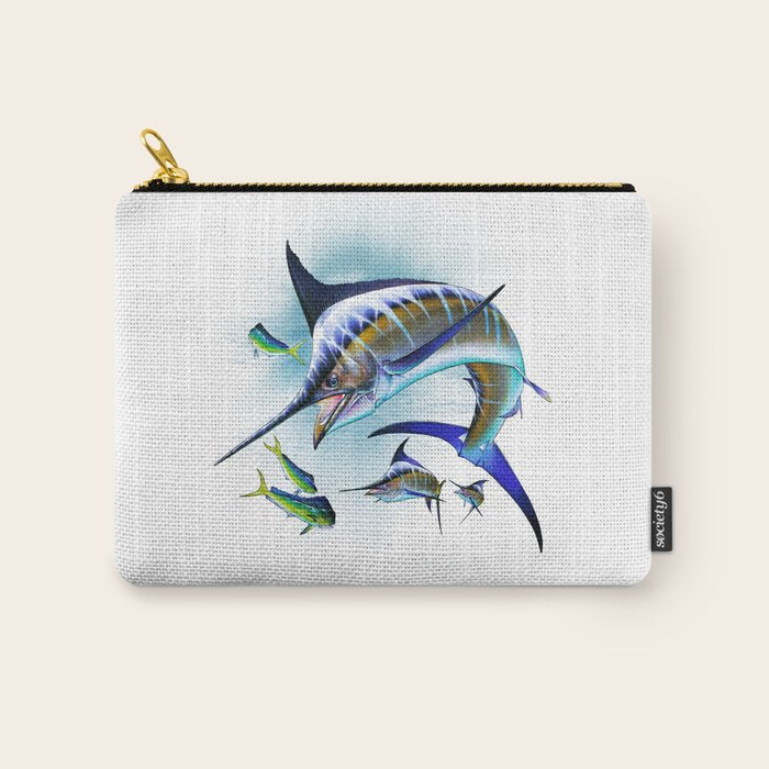 Marlin and Mahi Mahi Carry All Pouch Gallery Image 1