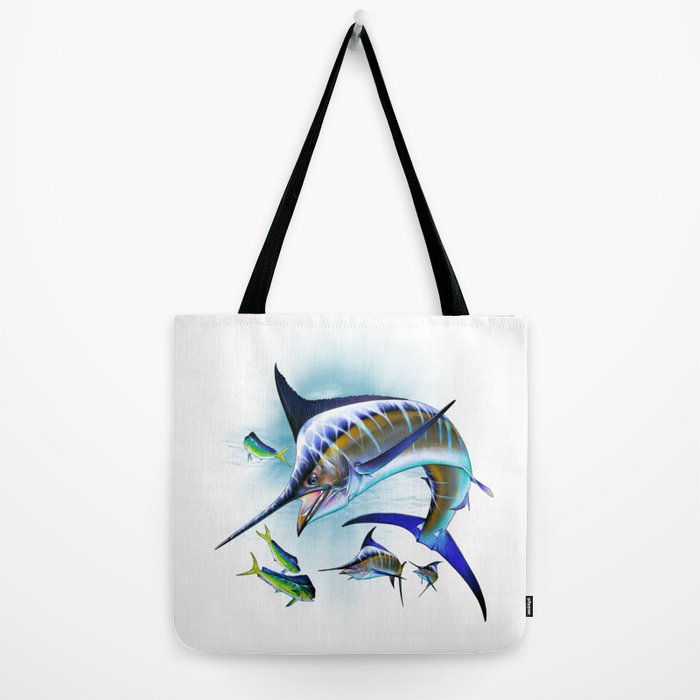 Marlin and Mahi Mahi Tote Bag Gallery Image 2