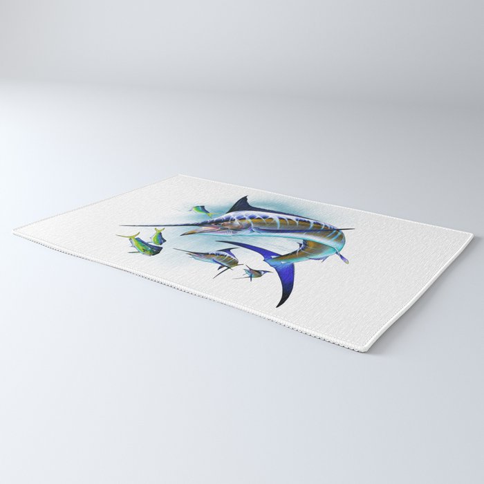Marlin and Mahi Mahi Rug Gallery Image 3