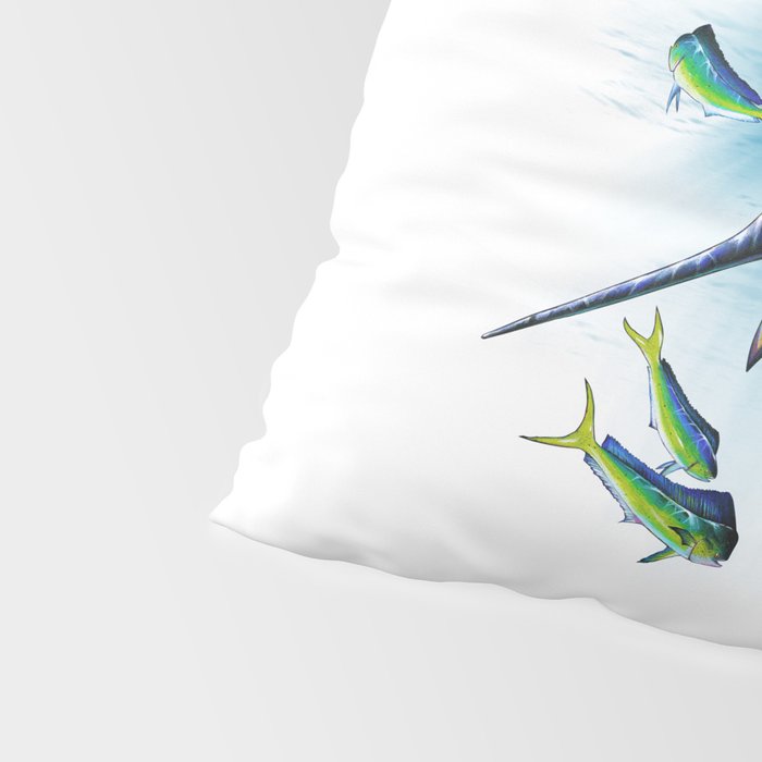 Marlin and Mahi Mahi Pillow Sham Gallery Image 4