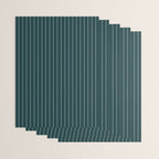 Minimal Arch XXXVIII Dark Teal Green Modern Geometric Lines Wrapping Paper Gallery Image 3