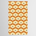 Flower Power - Retro Color Palette Tablecloth Gallery Image 2