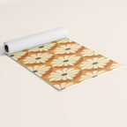 Flower Power - Retro Color Palette Yoga Mat Gallery Image 2