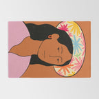 GIRL IN A HAT Rug Gallery Image 2