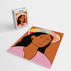 GIRL IN A HAT Jigsaw Puzzle Gallery Image 2