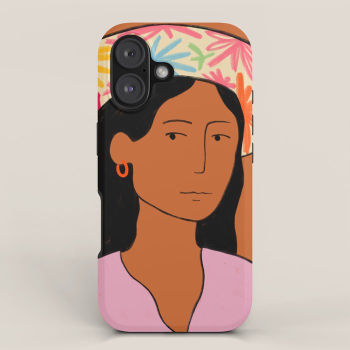GIRL IN A HAT iPhone Case Gallery Image 1