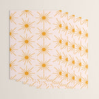 Sun Pattern On Pink Background Wrapping Paper Gallery Image 3