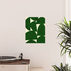 Abstract D03-green Poster Gallery Image 2