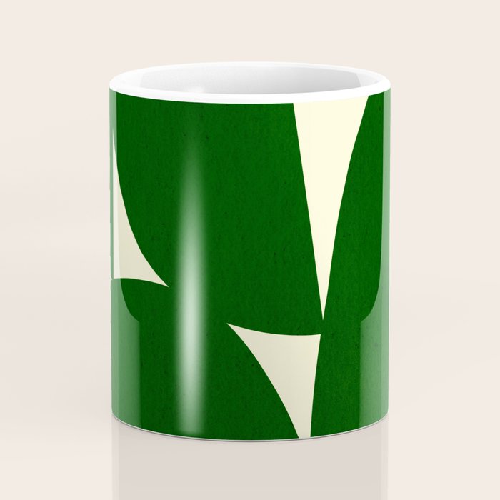 Abstract D03-green Coffee Mug Gallery Image 4