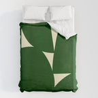 Abstract D03-green Duvet Cover Gallery Image 6