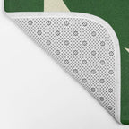 Abstract D03-green Bath Mat Gallery Image 2