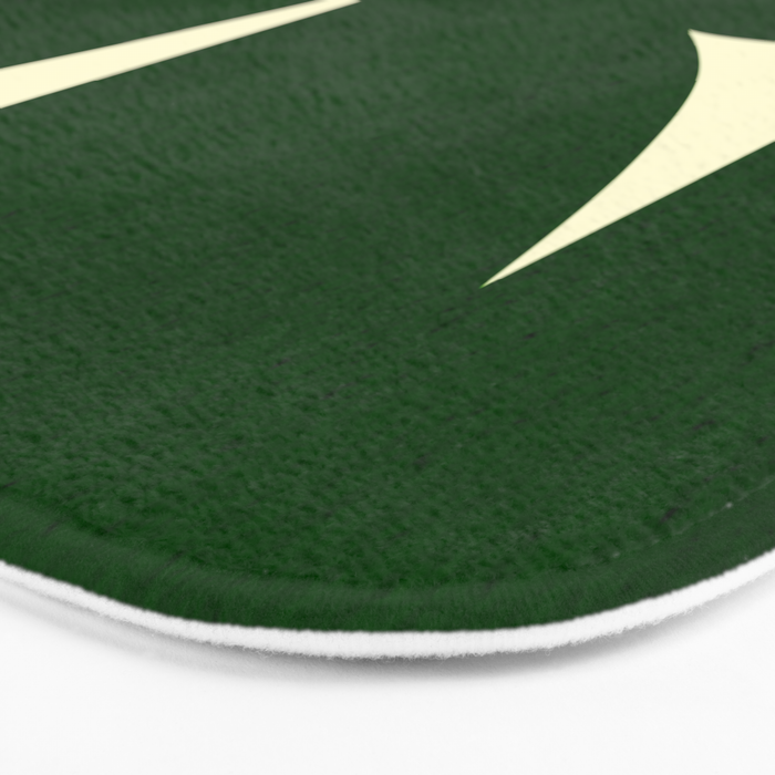Abstract D03-green Bath Mat Gallery Image 3