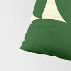 Abstract D03-green Pillow Sham Gallery Image 4