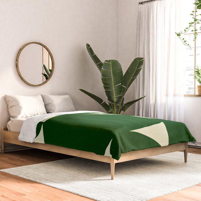 Abstract D03-green Comforter Gallery Image 2