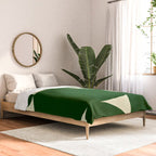Abstract D03-green Comforter Gallery Image 2