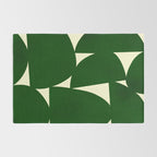 Abstract D03-green Rug Gallery Image 2