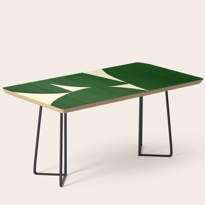Abstract D03-green Coffee Table Gallery Image 1