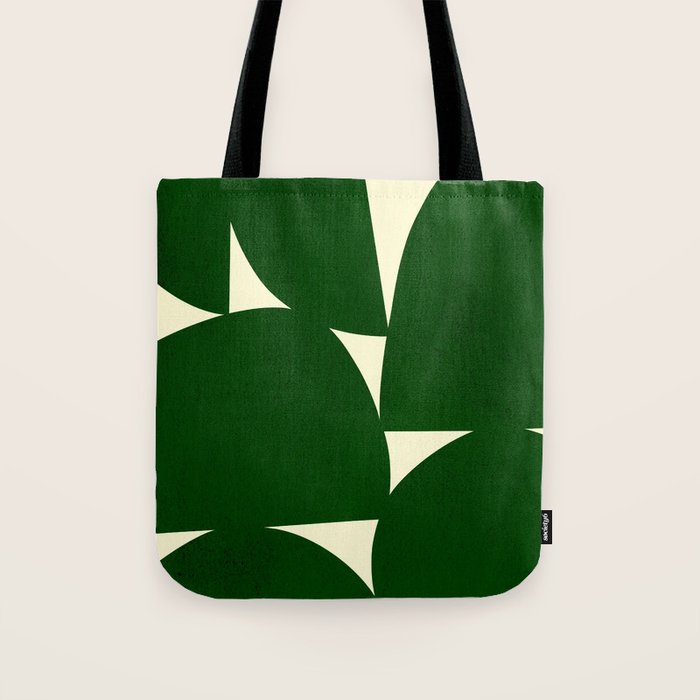 Abstract D03-green Tote Bag Gallery Image 1