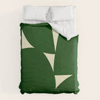 Abstract D03-green Comforter Gallery Image 6