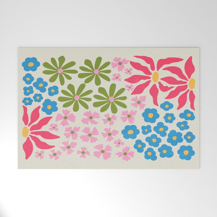 Flower Market 02: Kyoto Welcome Mat Gallery Image 1