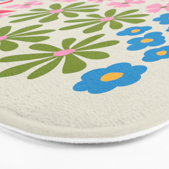 Flower Market 02: Kyoto Bath Mat Gallery Image 3