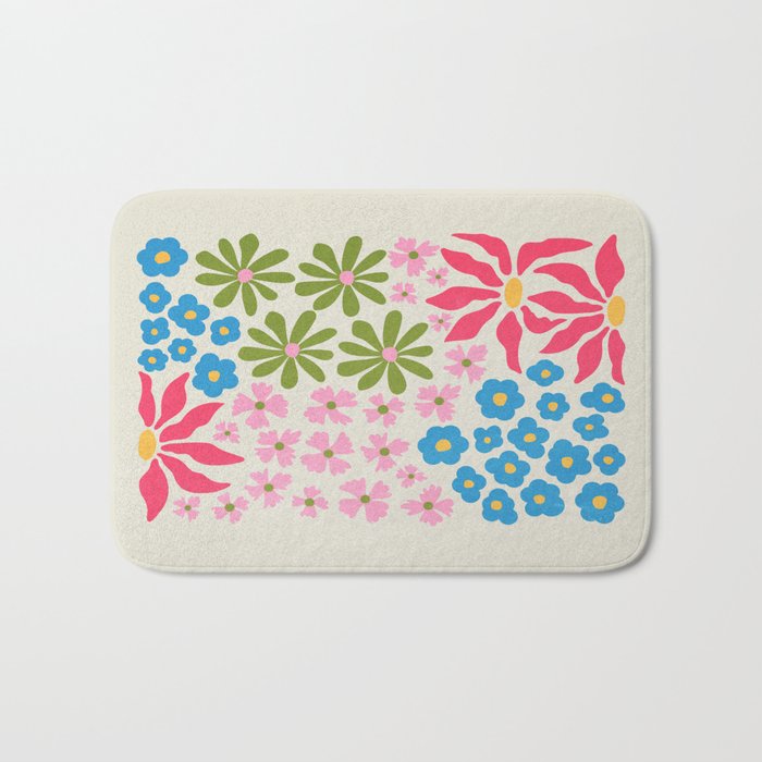 Flower Market 02: Kyoto Bath Mat Gallery Image 1