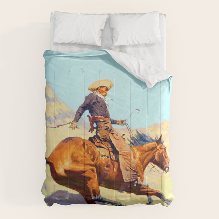 Frederic Remington The Cowboy Comforter Gallery Image 6