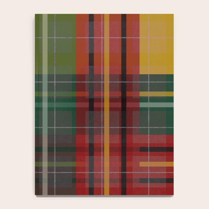 Plaid Lines Notebook Gallery Image 4