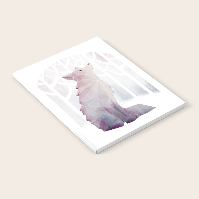 Fox in the Snow Notebook Gallery Image 2