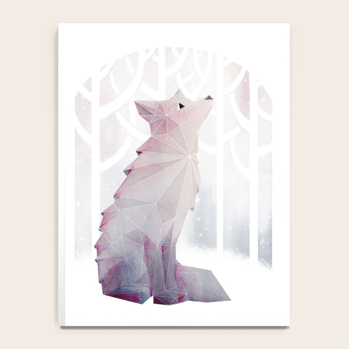 Fox in the Snow Notebook Gallery Image 4