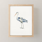 Blue Heron  Mini Art Print Gallery Image 1