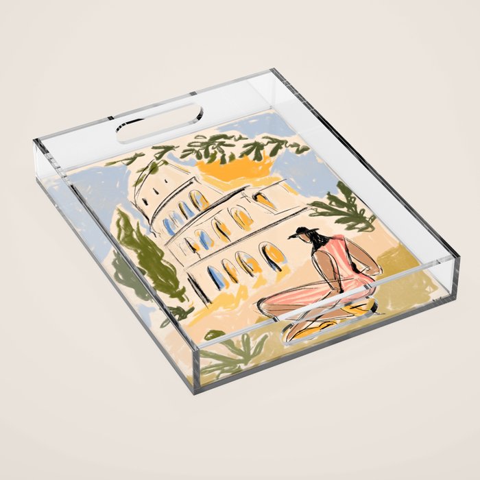 When in Rome Acrylic Tray Gallery Image 1