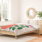 FOLIAGE 004: Lily & Orchid | Flower Market Duvet Cover Gallery Image 2