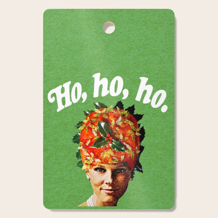 Holly Jolly Ham Head Cutting Board Gallery Image 1